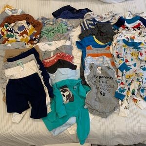 Lot of 9-12 month baby boy clothes